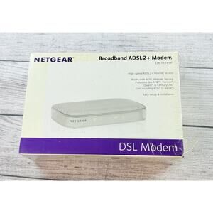 Netgear DM111PSP-100NAS Broadband ADSL2+ Modem - White